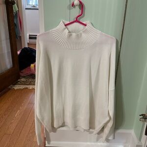 French Connection white sweater